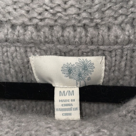 Cowl Neck Sweater Dress (M) - Picture 3 of 10